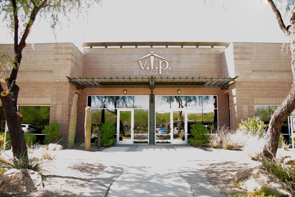 V.I.P. Mortgage Inc. headquarters building in Scottsdale Arizona